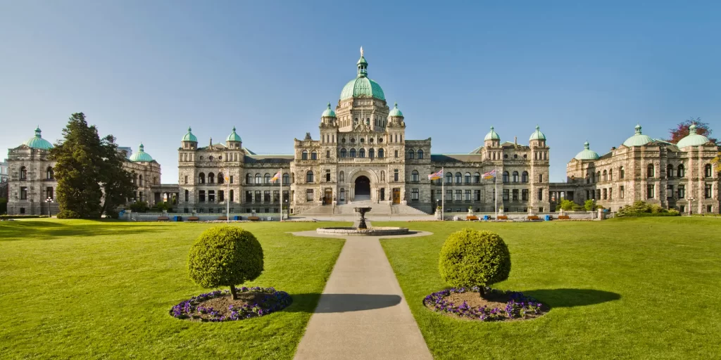 BC Legislative building, Vancouver Island